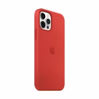 Apple Coque en silicone MagSafe Apple iPhone 12 (Pro) - Red