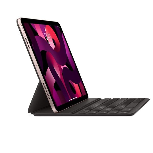 Apple Smart Folio Keyboard Apple iPad Air 11 pouces (2025) M3 / (2024) M2 / Air 5 (2022) / Air 4 (2020) / Pro 11 (2018/2020/2021/2022) - ukrainian - Noir