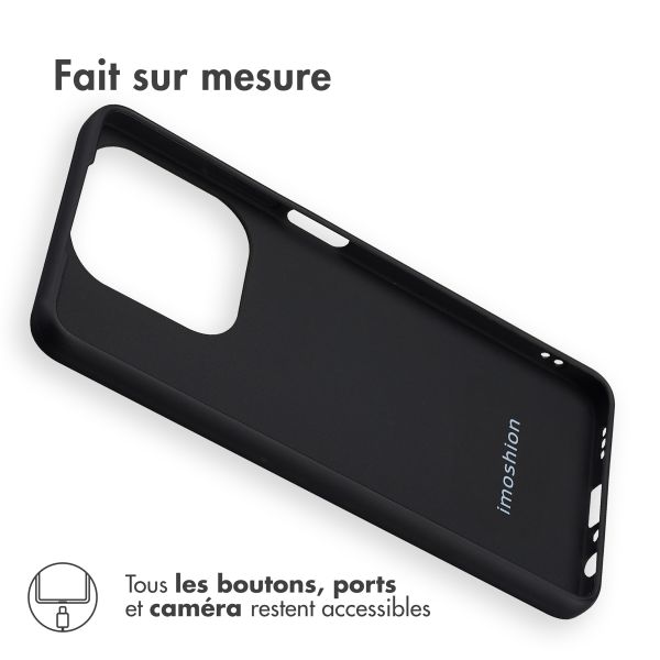 imoshion Coque Couleur Oppo A40 (4G) / Oppo A40M (4G) / Oppo A60 (5G) - Noir