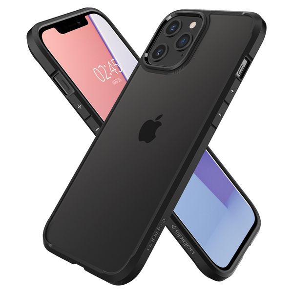 Spigen Coque Ultra Hybrid Apple iPhone 12 (Pro) - Noir