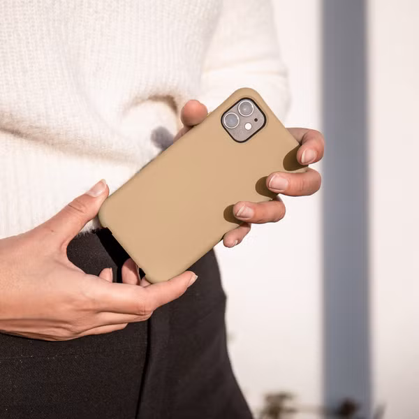 imoshion Coque de couleur avec cordon amovible Samsung Galaxy A55 - Nude