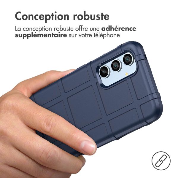 imoshion Coque Rugged Shield Samsung Galaxy A54 (5G) - Bleu foncé