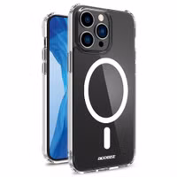Accezz Coque Clear avec MagSafe Apple iPhone 14 Pro - Transparent