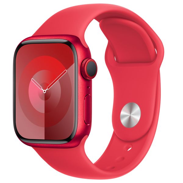 Apple Sport Band Apple Watch Series 1 á 9 / SE (38/40/41 mm) | Series 10 (42 mm) - Taille M/L - Red