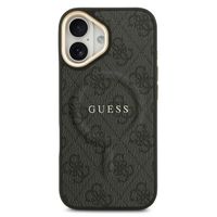 Guess Coque MagSafe Classic avec logo 4G Apple iPhone 17 - Noir