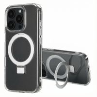 Accezz Coque Ring Stand avec MagSafe Apple iPhone 16 Pro - Transparent