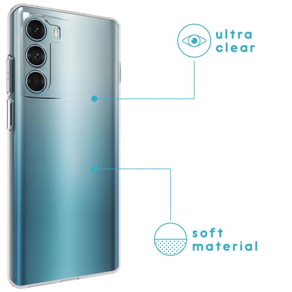 imoshion Softcase Back Cover Motorola Moto G200 - Transparent