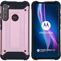 imoshion Coque Rugged Xtreme Motorola One Fusion Plus - Rose