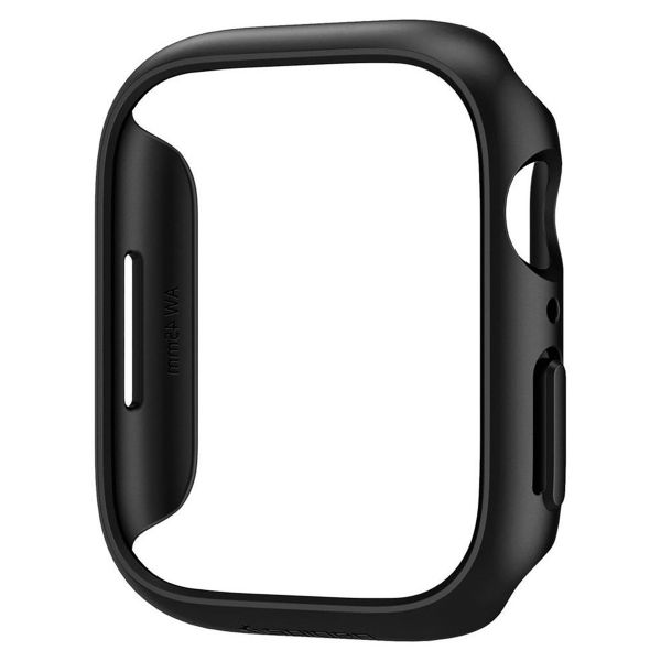 Spigen Thin Fit™ Case Apple Watch Series 7 / 8 / 9 - 45 mm - Noir