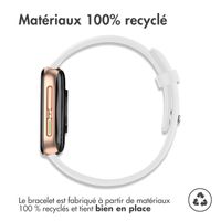 imoshion Bracelet sport en silicone Oppo Watch 46 mm - Blanc