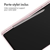 imoshion Coque tablette rigide Trifold Samsung Galaxy Tab S9 11.0 pouces - Rose