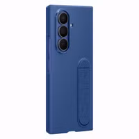 Samsung Coque en silicone avec support Samsung Galaxy Z Fold 7 - Blue
