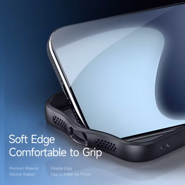 Dux Ducis Coque arrière Aimo avec MagSafe Apple iPhone 17 Pro Max - Transparent