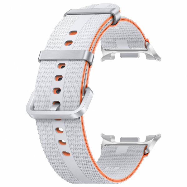 Samsung Bracelet Athleisure original Samsung Galaxy Watch 8 (40/44mm) / Classic (46mm) - M/L - Blanc