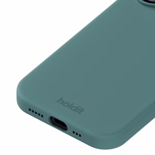 Holdit Coque Silicone Apple iPhone 17 - Moss Green