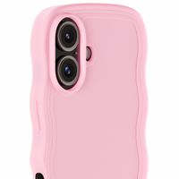 Holdit Coque Wavy Apple iPhone 16 - Pink