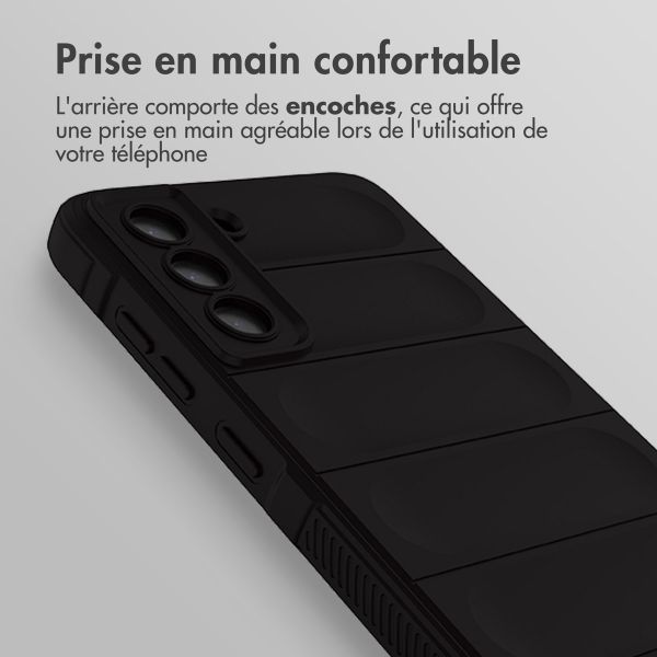 imoshion EasyGrip Backcover Samsung Galaxy S21 FE - Noir