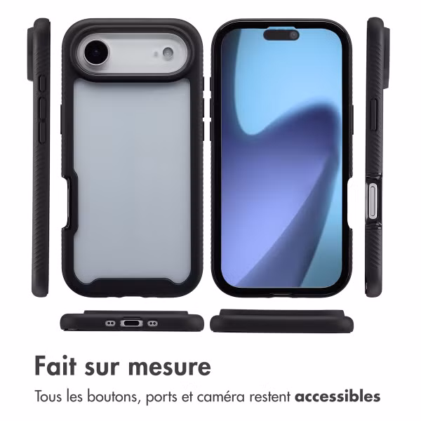 imoshion Coque 360° Full Protective Apple iPhone Air - Noir