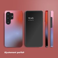 Selencia Coque arrière Vivid Samsung Galaxy S26 Ultra - Gradient Soft Blush