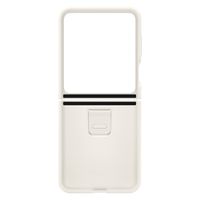 Samsung Original Coque en silicone Ring Galaxy Z Flip 5 - Cream