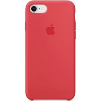 Apple Coque en silicone iPhone SE (2022 / 2020) / 8 / 7 - Red Raspberry