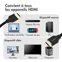 imoshion Câble HDMI vers HDMI 2.1 - 5 metre