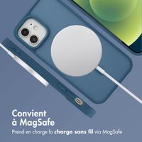 imoshion Coque Color Guard avec MagSafe iPhone 12 (Pro) - Bleu foncé