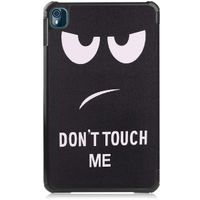 imoshion Coque tablette Design Trifold Nokia T10 - Don't touch
