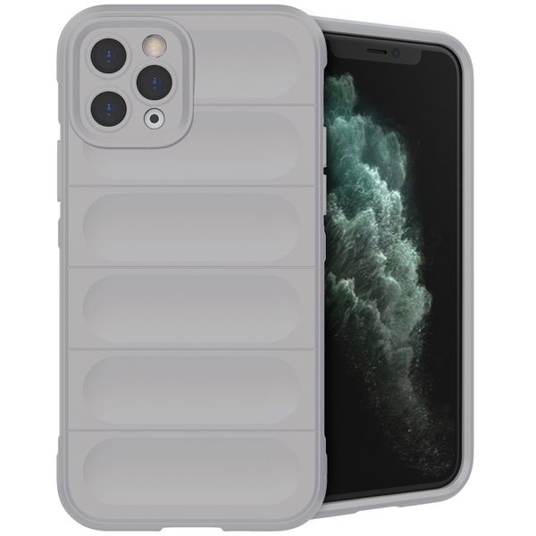 imoshion Coque arrière EasyGrip iPhone 11 Pro - Gris