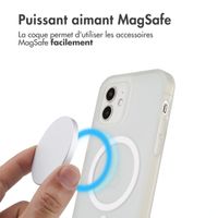 imoshion Coque Color Guard avec MagSafe iPhone 12 (Pro) - Blanc