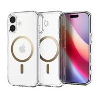 Spigen Coque Ultra Hybrid MagSafe Apple iPhone 17 - Clear Gold