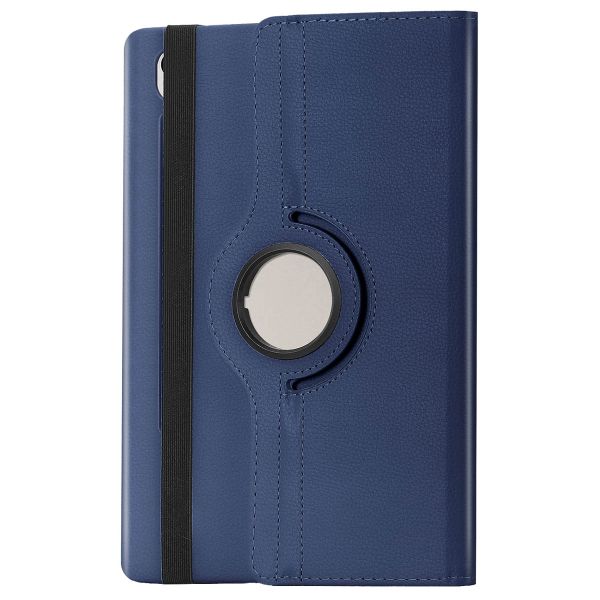 imoshion Coque tablette rotatif à 360° Samsung Galaxy Tab S9 11.0 pouces / Tab S9 FE 10.9 pouces - Bleu foncé