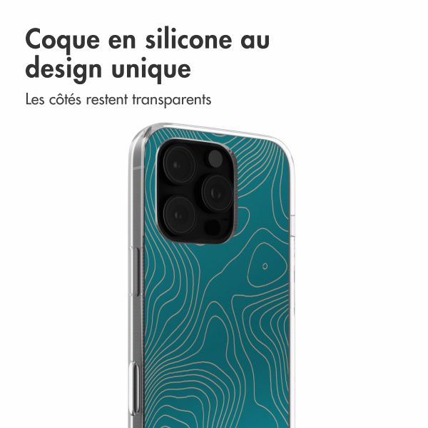 imoshion Coque Design Apple iPhone 16 Pro - Topo Turquoise