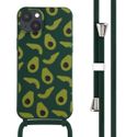 imoshion Coque design en silicone avec cordon iPhone 14 Plus - Avocado Green