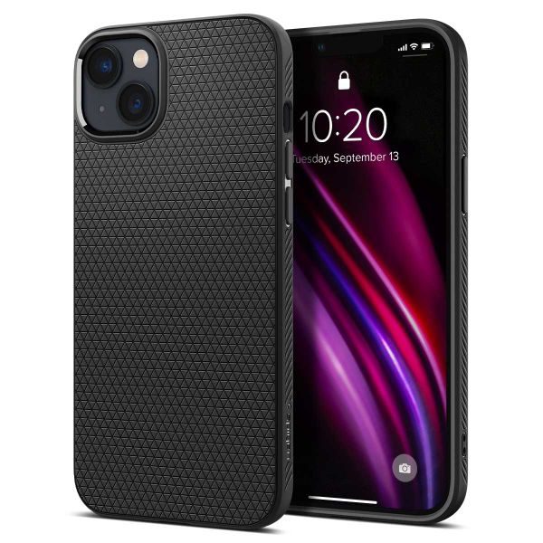 Spigen Coque Liquid Air iPhone 14 Pro - Noir