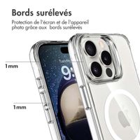 imoshion Coque Rugged Air MagSafe Apple iPhone 16 Pro Max - Transparent