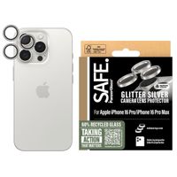 SAFE by PanzerGlass Protection Caméra iPhone 16 Pro / 16 Pro Max - Glitter Silver