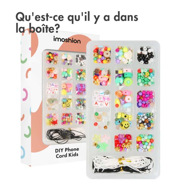 imoshion Dragonne de téléphone faite maison enfants - Universel - Multicolore