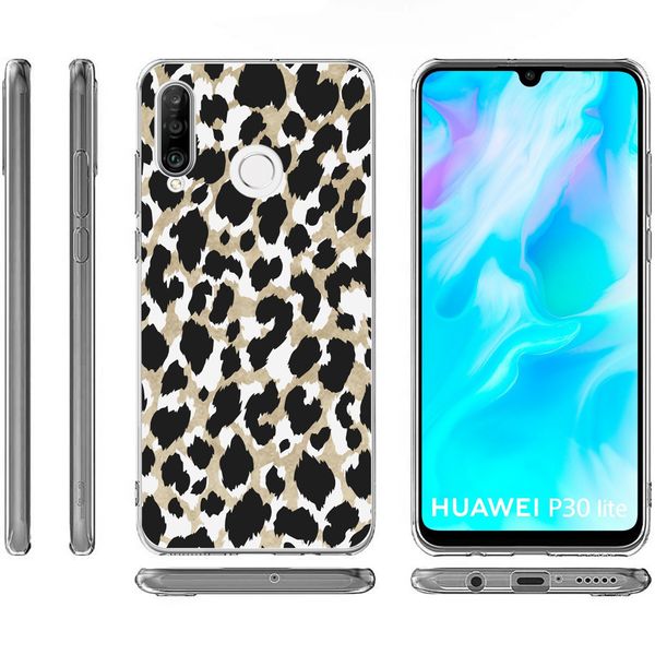 imoshion Coque Design Huawei P30 Lite - Léopard / Noir