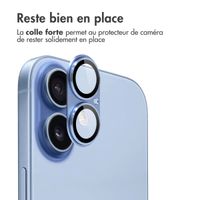 imoshion Protection Caméra en verre trempé 2 Pack Apple Apple iPhone 17 - Mist Blue