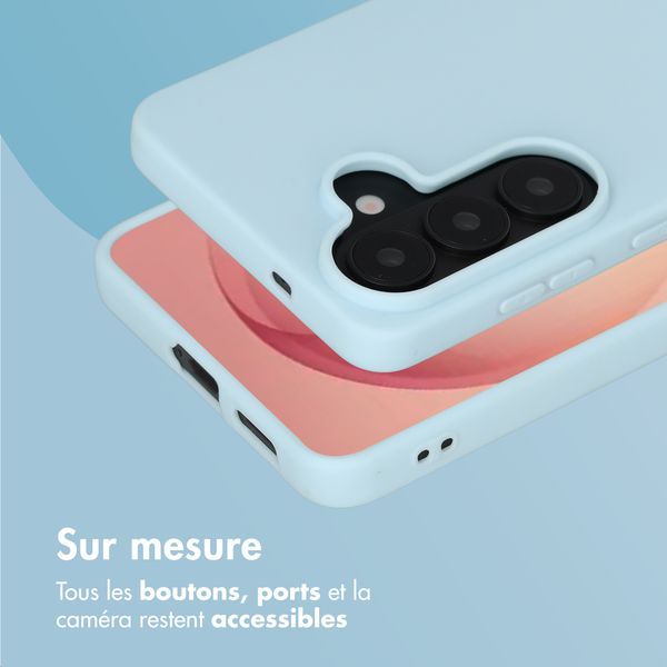 imoshion Coque Couleur Samsung Galaxy S26 Plus - Sky Blue