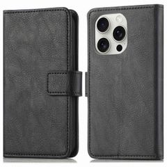 imoshion Étui de télephone portefeuille Apple iPhone 16 Pro Max - Noir