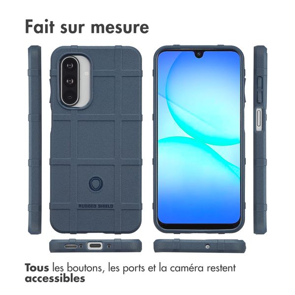 imoshion Coque Rugged Shield Samsung Galaxy A17 - Bleu foncé