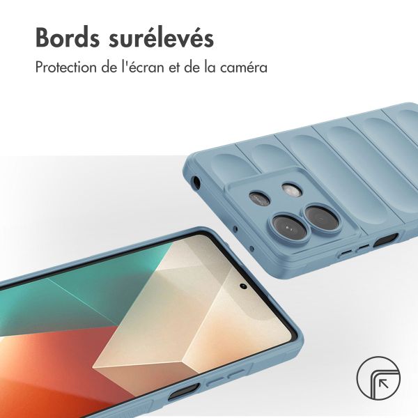 imoshion Coque arrière EasyGrip Xiaomi Redmi Note 13 (5G) - Bleu clair