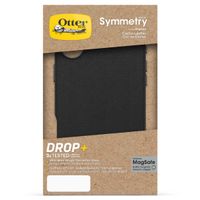 OtterBox Coque en cuir de cactus Symmetry MagSafe Apple iPhone 16 Plus - Noir Ash