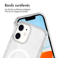 imoshion Coque Sparkle avec MagSafe iPhone 12 (Pro) - Transparent