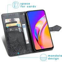 imoshion Etui de télephone Mandala Oppo A94 (5G) - Noir