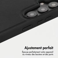 Accezz Coque arrière Edge avec MagSafe Samsung Galaxy S25 - Noir