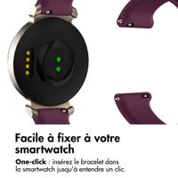 imoshion Bracelet silicone Garmin Lily 2 - Rouge foncé