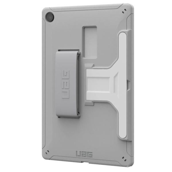 UAG Coque tablette Scout Healthcare avec support et strap Samsung Galaxy Tab A9 Plus - Blanc / Gris